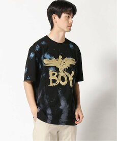 BOY LONDON BOY LONDON/(U)CLASH PAINT T-SHIRT ピーアールワン トップス カットソー・Tシャツ ブラック【送料無料】