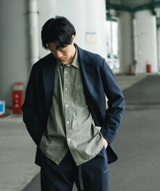 【SALE／50%OFF】URBAN RESEARCH TEAM N for URBAN RESEARCH『UR TECH』JACKET アーバンリサーチ ジャケット・アウター テーラードジャケット・ブレザー ネイビー グレー【送料無料】