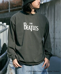 �ySALE�^5%OFF�zVENCE share style MENs THE BEATLES �U �r�[�g���Y �s�O�����g����T ���@���X �G�N�X�`�F���W �g�b�v�X �J�b�g�\�[�ET�V���c �O���[ �z���C�g �l�C�r�[�y���������z