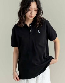 Re:EDIT U.S.POLO ASSN.ポロシャツ リエディ トップス カットソー・Tシャツ ネイビー ホワイト グレー ブラック【送料無料】