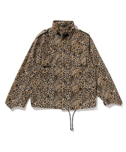 A BATHING APE (M)WILD LEOPARD PATTERN M-65 JACKET M A xCVO GCv WPbgEAE^[ ̑̃WPbgEAE^[ x[Wyz