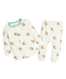 【SALE／50%OFF】moimoln 【ルームウェア】クリップトップス&パンツ モイモルン インナー・ルームウェア その他のインナー・ルームウェア グリーン