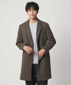 【SALE／50%OFF】a day in the life ニットメルトン シングルチェスターコート＜A DAY IN THE LIFE＞ ユナイテッドアローズ アウトレット ジャケット・アウター チェスターコート ブラック ネイビー【送料無料】