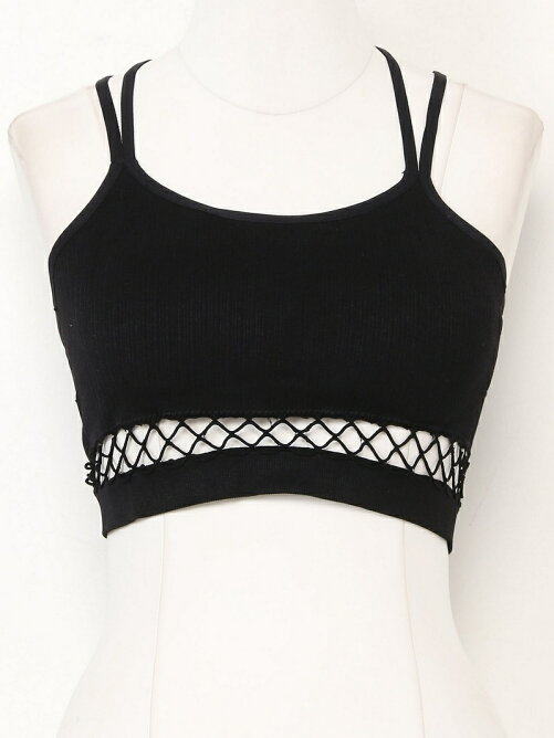 Anap Anapバッククロスメッシュブラトップ Rakuten Fashion 楽天