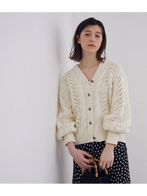 Rope セット対応 スプリング透かしケーブル編みニットカーディガン Rakuten Fashion 楽天ファッション 旧楽天ブランドアベニュー Cb5041 Rope セット対応 スプリング透かしケーブル編みニットカーディガン Rakuten Fashion 楽天ファッション 旧楽天ブランドアベニュー Cb5041