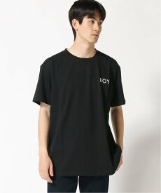 BOY LONDON BOY LONDON/(U)SIMPLE BOY LOGO T-SHIRT ピーアールワン トップス カットソー・Tシャツ ブラック【送料無料】