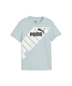 PUMA キッズ ボーイズ プーマ パワー グラフィック 半袖 Tシャツ 120-160cm プーマ トップス カットソー・Tシャツ