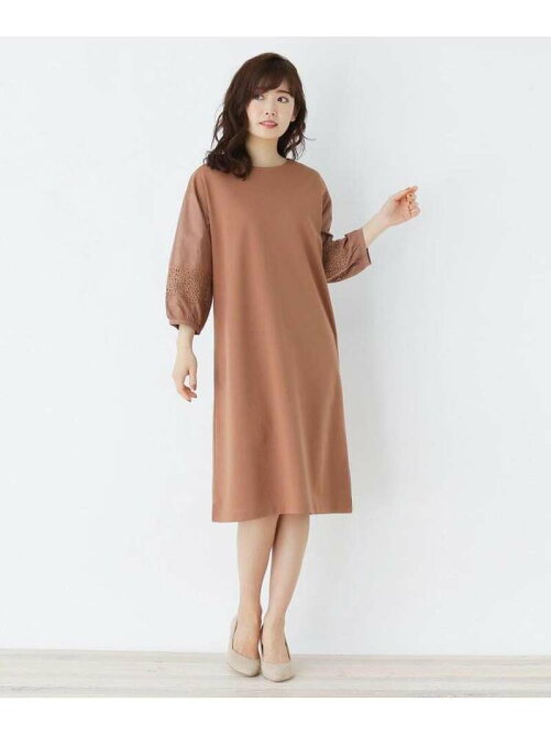 Pink Adobe Web限定 Llサイズあり 袖レースワンピース Rakuten Fashion 楽天ファッション 旧楽天ブランドアベニュー Ah8042