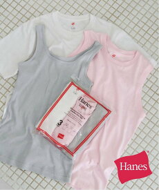 SLOBE IENA 【Hanes / ヘインズ】SLOBE別注 NEW 3PACK Tシャツ スローブ イエナ トップス カットソー・Tシャツ ピンク【送料無料】