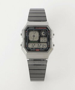 UNITED ARROWS green label relaxing ��CASIO��A130WEGG-1AJF �f�W�^���E�H�b�` �r���v ���i�C�e�b�h�A���[�Y �O���[�����[�x�������N�V���O �A�N�Z�T���[�E�r���v �r���v�y���������z