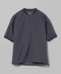 �ySALE�^30%OFF�zBEAMS GOLF PURPLE LABEL B.G.THREE / ALL-TIME ����PARTEX(R) �i�C���� �V���[�g�X���[�u�s�X�e �r�[���X �S���t �g�b�v�X �x�X�g�E�W�� �l�C�r�[ �u���b�N�y���������z