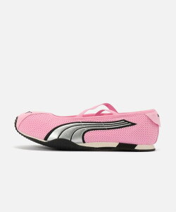 HERRINGBONE PUMA WOMENS H-STREET BALLET 407820-04 �w�����{�[�� �V���[�Y�E�C �X�j�[�J�[ �s���N�y���������z