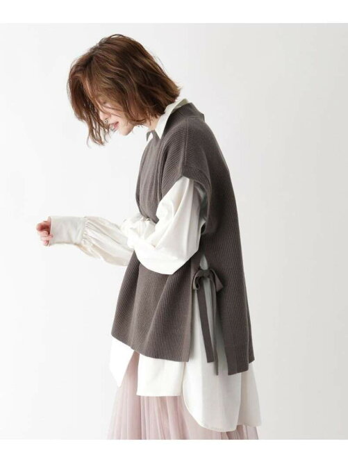 Ag By Aquagirl アゼサイドリボンニットベスト Rakuten Fashion 楽天ファッション 旧楽天ブランドアベニュー Br6043