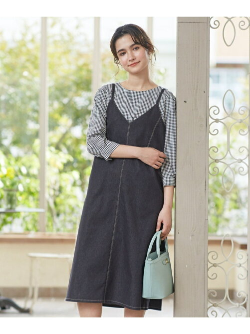 Any Sis L Aube デニムライクツイル ワンピース Rakuten Fashion 楽天ファッション 旧楽天ブランドアベニュー Cu43