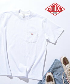 BEAMS DANTON / POCKET T-shirt ビームス メン トップス カットソー・Tシャツ ホワイト ブラック ネイビー【送料無料】