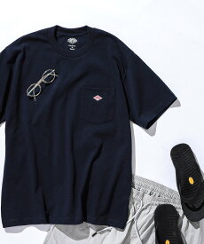 BEAMS DANTON / POCKET T-shirt 父の日 ビームス メン トップス カットソー・Tシャツ ホワイト ブラック ネイビー【送料無料】