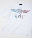 BOY LONDON/(U)METALIC WIDE T-SHIRT