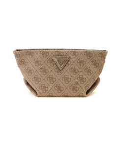 �ySALE�^30%OFF�zGUESS GUESS �|�[�`(W)HELINA Top Zip Cosmetic �Q�X ���z�E�|�[�`�E�P�[�X �|�[�` �x�[�W�� �O���[�y���������z