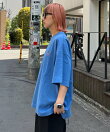 【DOGS】ユニセックスアニマル刺繍ロゴ半袖TEE
