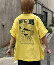 【DOGS】ユニセックスアニマル刺繍ロゴ半袖TEE