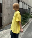 【DOGS】ユニセックスアニマル刺繍ロゴ半袖TEE