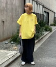 【DOGS】ユニセックスアニマル刺繍ロゴ半袖TEE