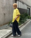 【DOGS】ユニセックスアニマル刺繍ロゴ半袖TEE