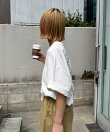 【DOGS】ユニセックスアニマル刺繍ロゴ半袖TEE