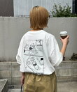 【DOGS】ユニセックスアニマル刺繍ロゴ半袖TEE