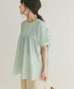 URBAN RESEARCH ITEMS ピンタックレースブラウス アーバンリサーチアイテムズ トップス シャツ・ブラウス ホワイト ブ…