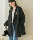 カシミヤビーバージャケットコート