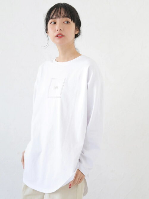 Earth Music Ecology Lee Earth ロゴプリントtシャツ Rakuten Fashion 楽天ファッション 旧楽天ブランドアベニュー Ch44