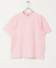 【SALE／50%OFF】URBAN RESEARCH ndx Boxy T-shirts2 EX アーバンリサーチ トップス カットソー・Tシャツ レッド ホワイト ピンク【送料無料】