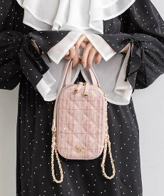 RANDA 2WAYキルティングマルチショルダーバッグ ランダ バッグ ショルダーバッグ ホワイト ブルー ブラック パープル ピンク レッド【送料無料】