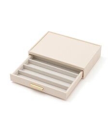 Francfranc スタッキング ジュエリーボックス ネックレス フランフラン インテリア・生活雑貨 収納用品・棚・ラック ホワイト