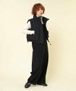 O0729 コットンウールツイルイージーサロペット