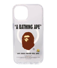 A BATHING APE (M)A BATHING APE IPHONE 15 CLEAR CASE ア ベイシング エイプ スマホグッズ・オーディオ機器 スマホ・タブレット・PCケース/カバー【送料無料】