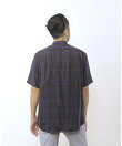 ウォッシャブルキュプラ半袖バンドカラーシャツ
