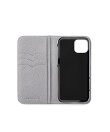 (iPhone 16) ダイアリーケース シュリンクレザー