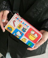 ear PAPILLONNER 【HELLO KITTY(ハローキティ)×ear】ロングウォレット/長財布 イア パピヨネ 財布・ポー…