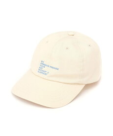 MEYAME MEYAME/(W)MEYAME/EMBROIDERY COTTON CAP ステップス 帽子 キャップ ネイビー ホワイト【送料無料】