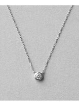 楽天市場】ete ネックレス k18 ダイヤモンド 0.1ct ネックレスの通販