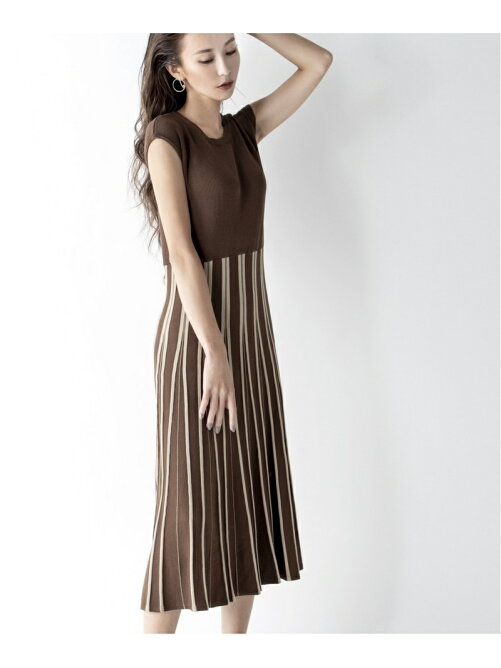 Million Carats ノースリーブニットプリーツワンピース Rakuten Fashion 楽天ファッション 旧楽天ブランドアベニュー Dr6046