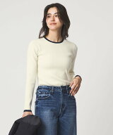 【SALE／25%OFF】UNITED ARROWS green label relaxing ＜1_OF MINE＞リブ クルーネック プルオーバー ニ…