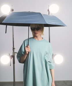 MAISON SPECIAL MAGICAL TECH PROTECTION Sunshade Parasol Tough W rib55cm ���]���X�y�V���� �t�@�b�V�����G�� �܂肽���ݎP �z���C�g �O���[ �u���b�N�y���������z