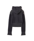 atmos pink Plating Knit Hoodie CHARCOAL
