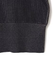 atmos pink Plating Knit Hoodie CHARCOAL