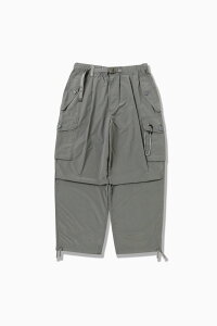 and wander oversized cargo pants �A���h�����_�[ �p���c ���̑��̃p���c �x�[�W�� �u���[ �u���b�N �O���[�y���������z
