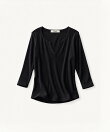 El mar リブスキッパー7分袖Tシャツ