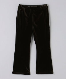 【SALE／50%OFF】UNITED ARROWS ベロア フレア パンツ/キッズ 110cm-120cm ユナイテッドアローズ アウトレット トップス その他のトップス ブラウン ネイビー【送料無料】